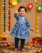 Anarkali Blue / S