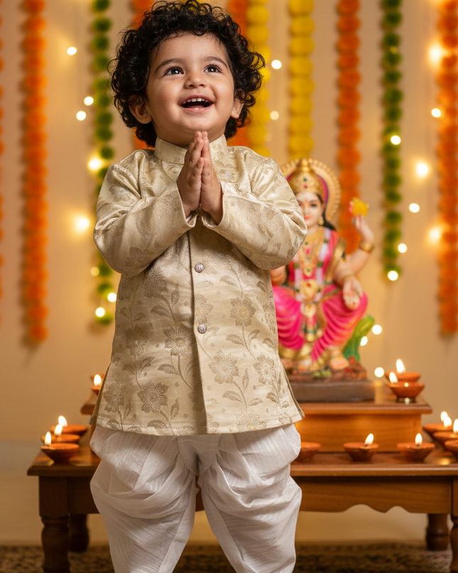 Shahi Banarasi Sherwani - Festive Outfit - Ethnic Collection